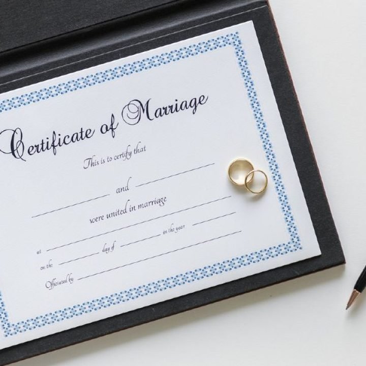 Marriage Certificate